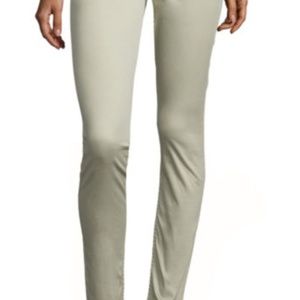 Arizona Sateen Womens Low Rise Slim Pant-Juniors